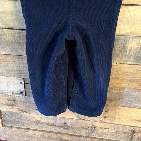 Talbots Kids Navy Train Corduroy Overalls Size 24 Months - Picture 9 of 12